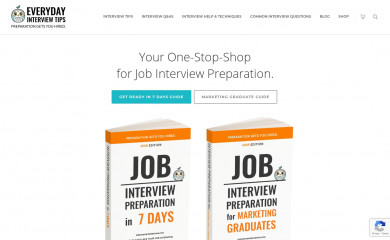 everydayinterviewtips.com screenshot