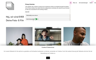 everydayproductions.de screenshot