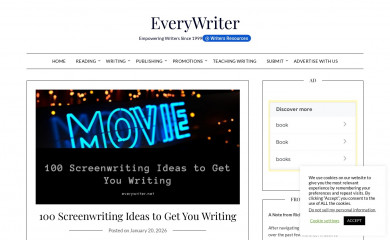 everywritersresource.com screenshot