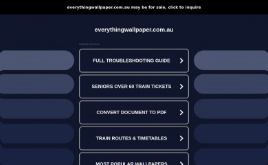 everythingwallpaper.com.au screenshot