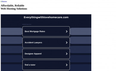 everythingwithlovehomecare.com screenshot
