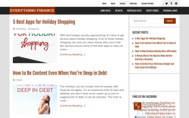 everythingfinanceblog.com screenshot