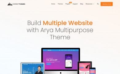 https://everestthemes.com/arya-multipurpose-theme/ screenshot