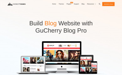 GuCherry Blog Pro screenshot