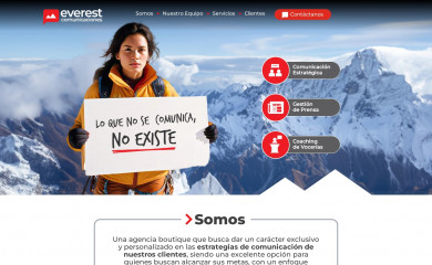 everestcomunicaciones.cl screenshot