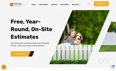 everlastvinylfencing.com screenshot