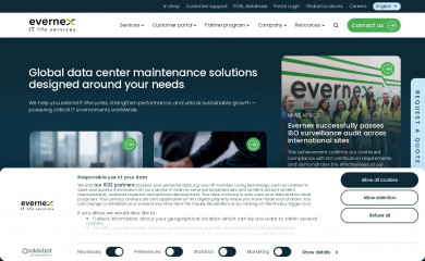 evernex.com screenshot