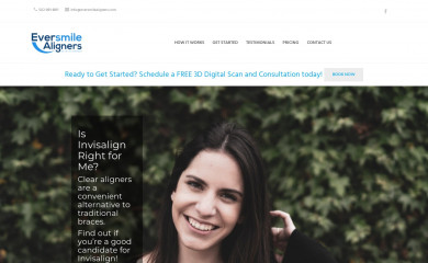 eversmilealigners.com screenshot
