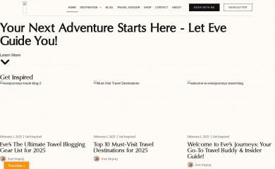evesjourneys.com screenshot