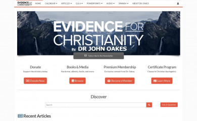 evidenceforchristianity.org screenshot