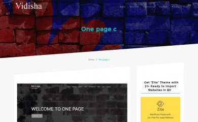 One Page C screenshot