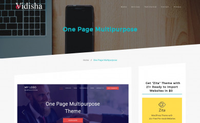 One Page Multipurpose screenshot