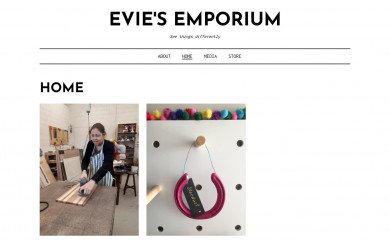 eviesemporium.com.au screenshot