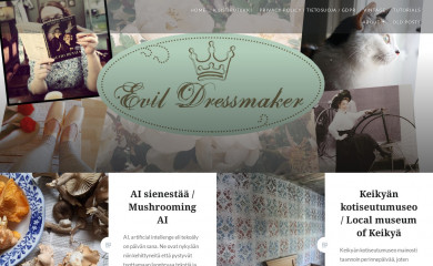 evildressmaker.com screenshot