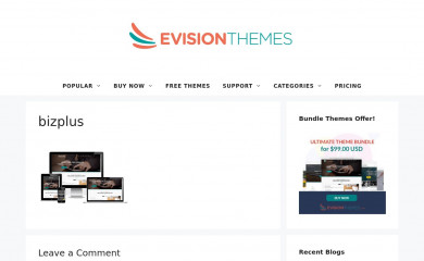 http://evisionthemes.com/product/bizplus/ screenshot