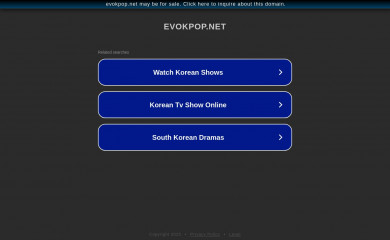 evokpop.net screenshot