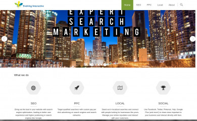 evolvinginteractive.com screenshot