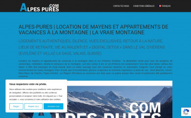 evolene.com screenshot