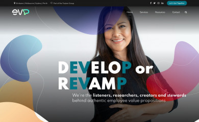 evpconsulting.com.au screenshot
