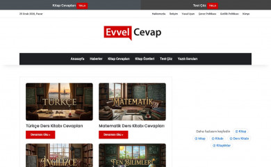 evvelcevap.com screenshot
