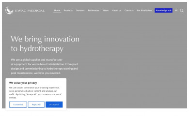 ewacmedical.com screenshot