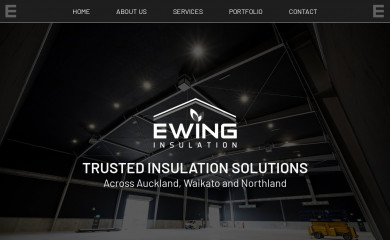ewinginsulation.co.nz screenshot