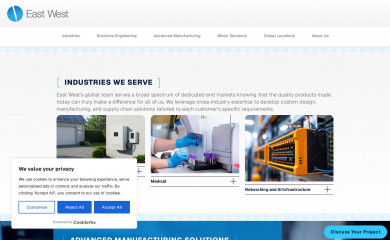 ewmfg.com screenshot