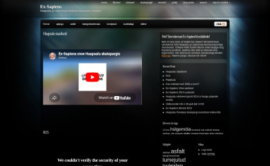 ex-sapiens.ee screenshot