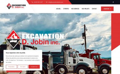 excavationdjobin.com screenshot