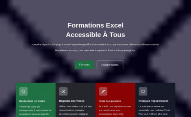 excel-en-ligne.fr screenshot