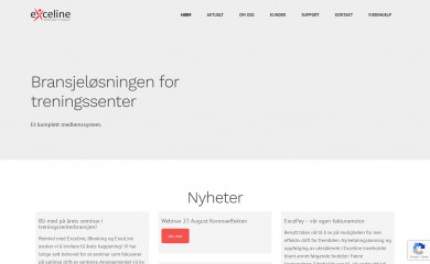 exceline.no screenshot