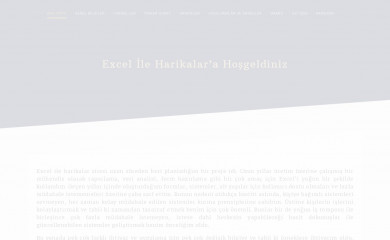 excelileharikalar.com screenshot