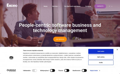 exceo.fi screenshot