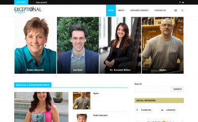 exceptionalmag.com screenshot