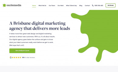 ExciteMedia Theme screenshot