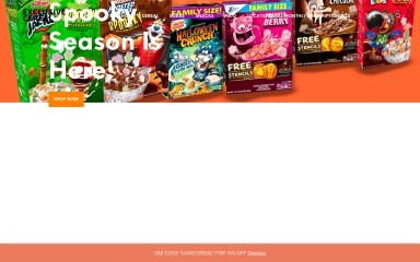 exclusivecereal.com screenshot