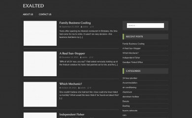 exalted.net.au screenshot