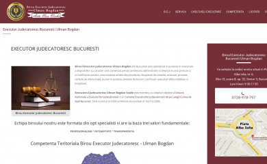 executorjudecatorescbucuresti.ro screenshot