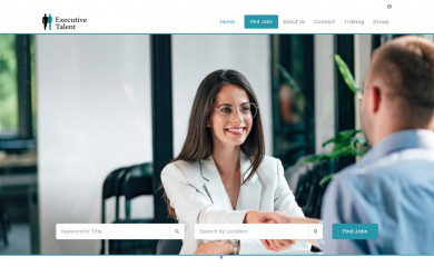 executivetalent.ie screenshot