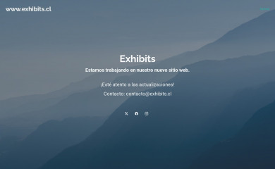 exhibits.cl screenshot