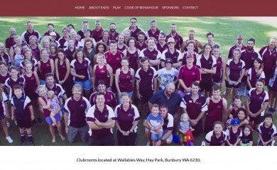 exieshockeyclub.com.au screenshot