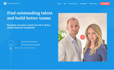 exigeinternational.com screenshot