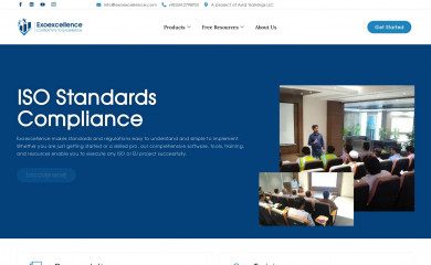 exoexcellence.com screenshot
