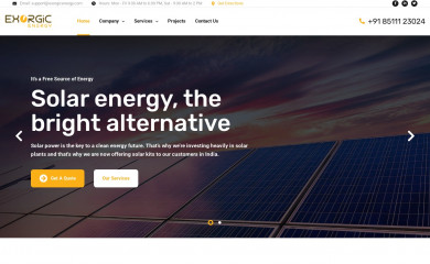 exorgicenergy.com screenshot