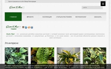 http://exoticplant.org screenshot