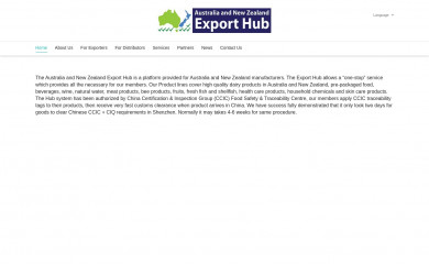 exporthub.co.nz screenshot