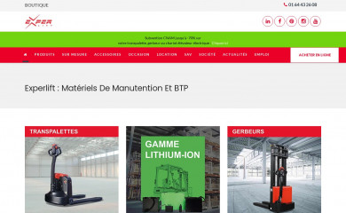 experlift.fr screenshot
