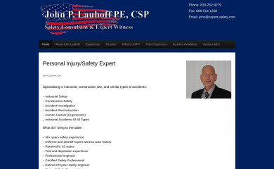 expert-safety.com screenshot