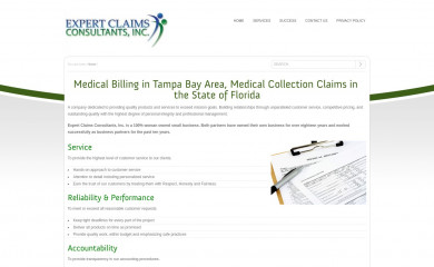 expertclaims.org screenshot