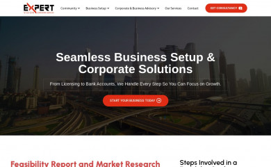 expertcorporateservices.com screenshot